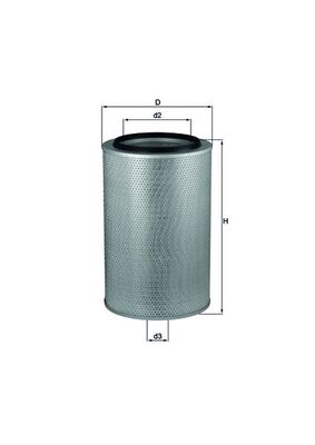 Luchtfilter Mahle Original LX 436