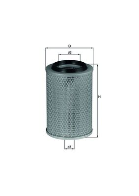 Luchtfilter Mahle Original LX 496