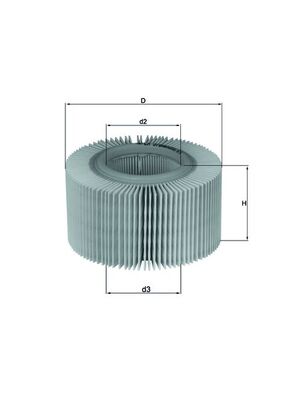 Luchtfilter Mahle Original LX 578