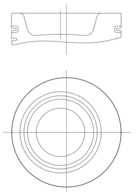 Zuiger Mahle Original 227 PI 00140 000