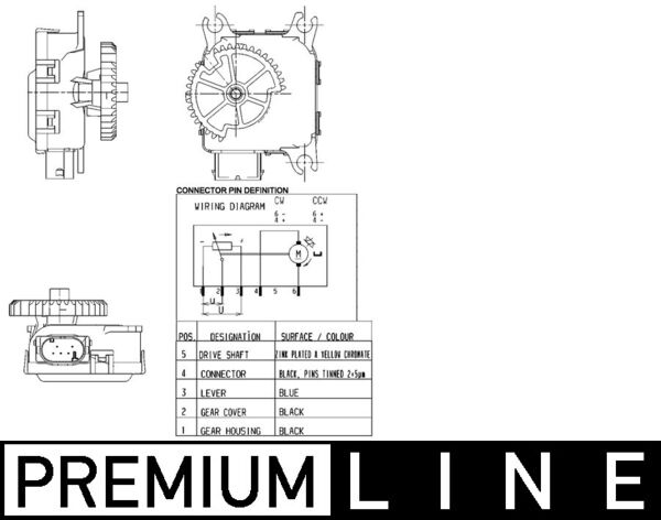 Luchtklep Mahle Original AA 14 000P