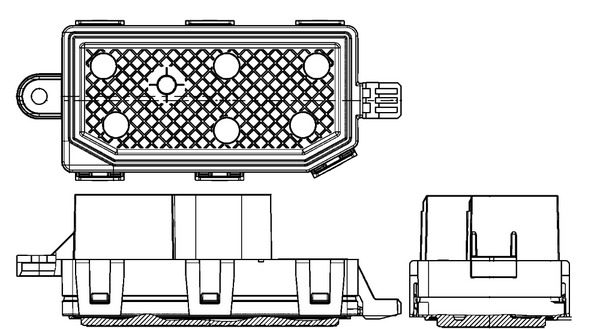 Regeleenheid interieurventilator Mahle Original ABR 77 000P