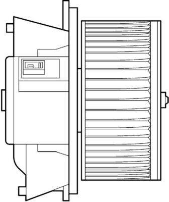 Mahle Original Kachelventilator AB 107 000P