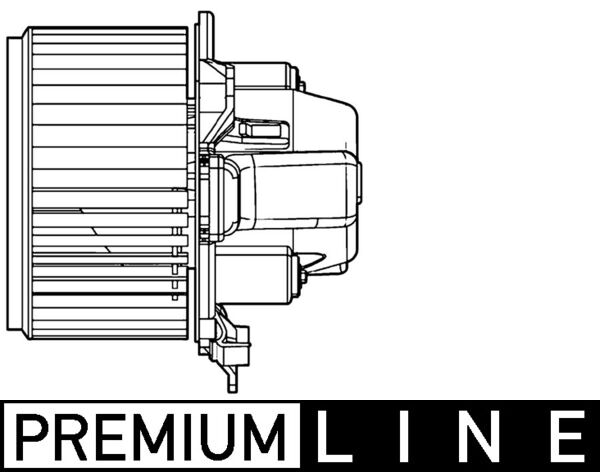 Kachelventilator Mahle Original AB 108 000P