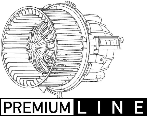 Kachelventilator Mahle Original AB 115 000P