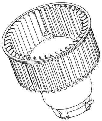 Mahle Original Kachelventilator AB 118 000P