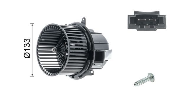 Mahle Original Kachelventilator AB 123 000P