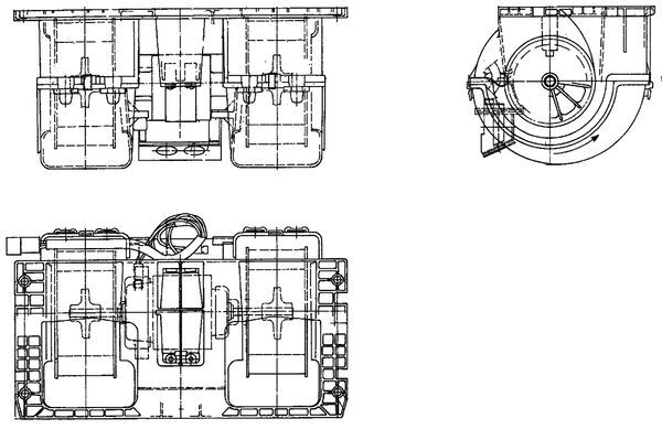 Kachelventilator Mahle Original AB 276 000P