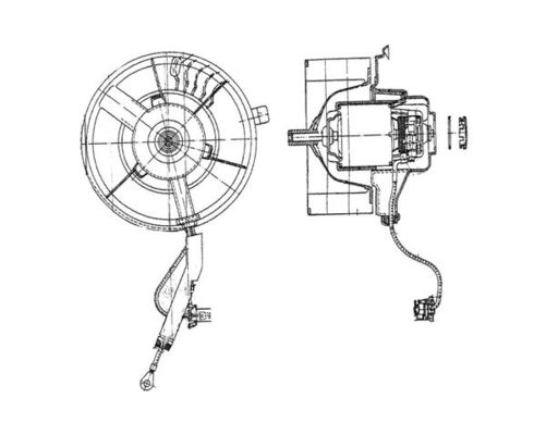 Mahle Original Kachelventilator AB 37 000P