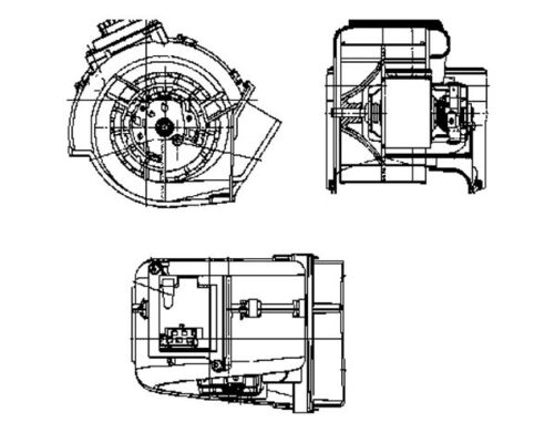 Mahle Original Kachelventilator AB 62 000P
