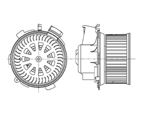 Mahle Original Kachelventilator AB 66 000P