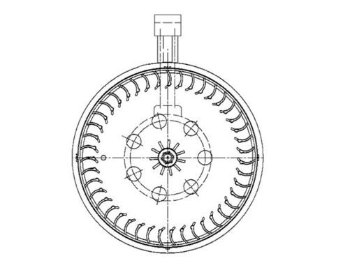 Mahle Original Kachelventilator AB 68 000P