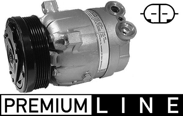 Airco compressor Mahle Original ACP 672 000P