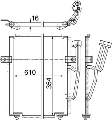 Mahle Original Airco condensor AC 193 000P