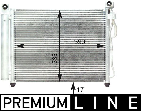 Airco condensor Mahle Original AC 419 000P