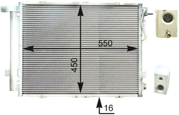 Mahle Original Airco condensor AC 429 000P