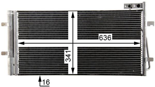 Mahle Original Airco condensor AC 42 000P