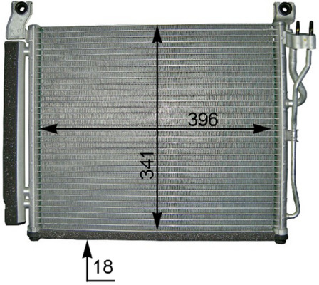 Mahle Original Airco condensor AC 591 000P