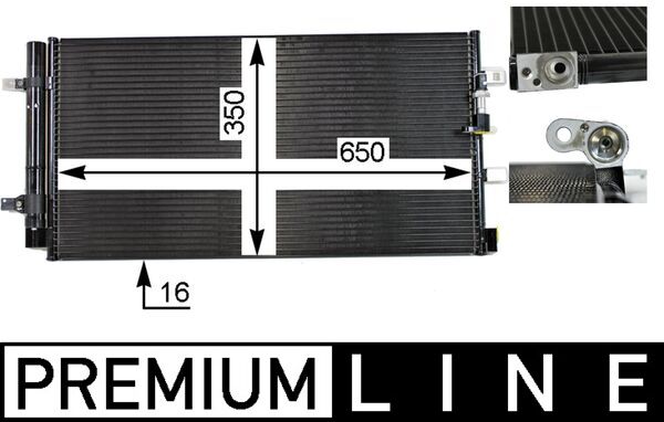 Mahle Original Airco condensor AC 738 000P