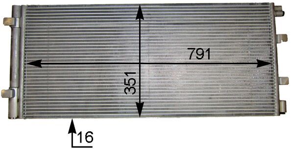 Mahle Original Airco condensor AC 776 000S