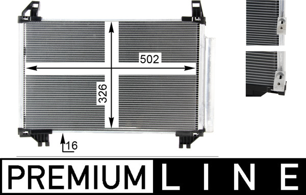 Airco condensor Mahle Original AC 793 000P