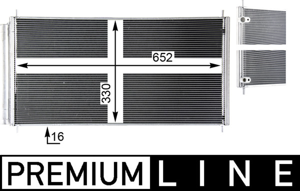 Airco condensor Mahle Original AC 799 000P