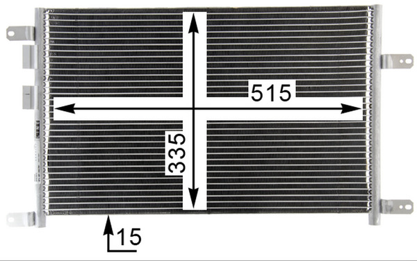 Mahle Original Airco condensor AC 834 000P