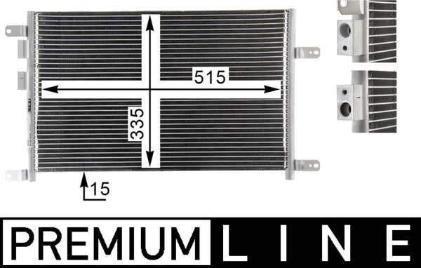 Airco condensor Mahle Original AC 834 000P