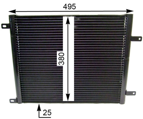Mahle Original Airco condensor AC 851 000S