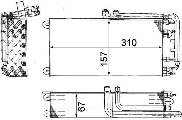 Mahle Original Airco verdamper AE 45 000P
