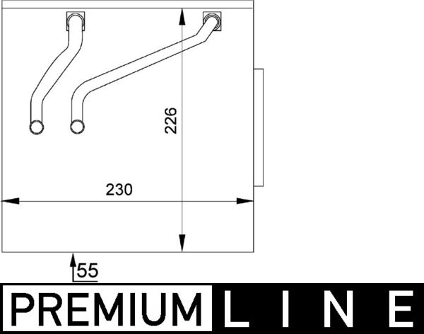 Airco verdamper Mahle Original AE 49 000P