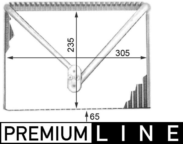 Airco verdamper Mahle Original AE 50 000P