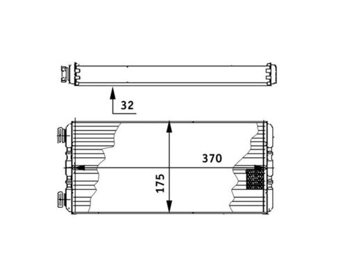 Mahle Original Kachelradiateur AH 131 000P