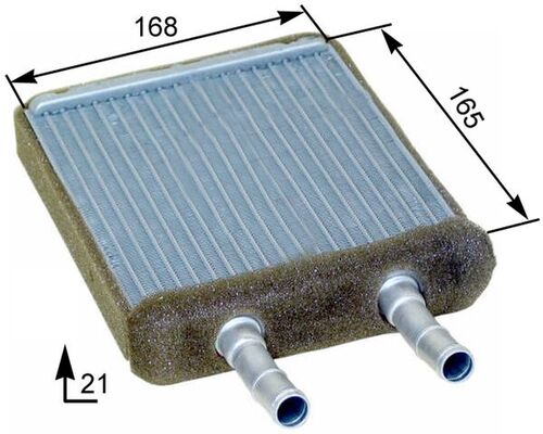 Mahle Original Kachelradiateur AH 173 000P