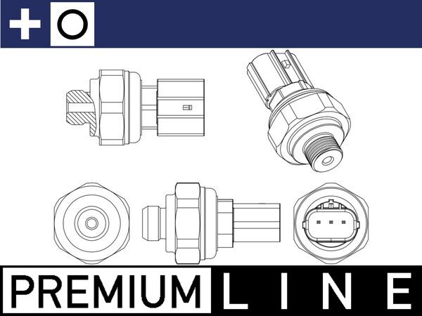 Airco hogedrukschakelaar Mahle Original ASE 10 000P