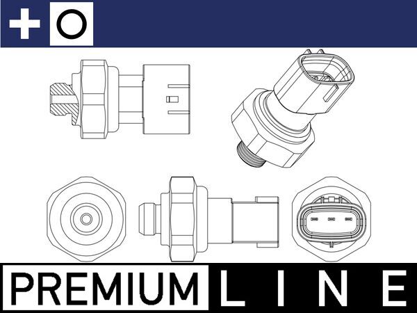 Airco hogedrukschakelaar Mahle Original ASE 9 000P