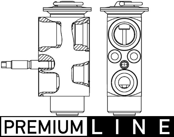 Airco expansieklep Mahle Original AVE 113 000P