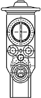 Airco expansieklep Mahle Original AVE 59 000P