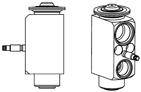 Mahle Original Airco expansieklep AVE 74 000P