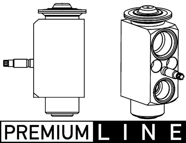 Airco expansieklep Mahle Original AVE 74 000P