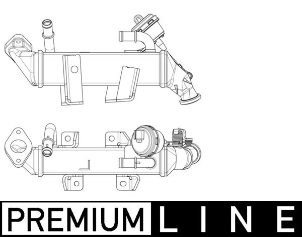 EGR koeler Mahle Original CE 19 000P