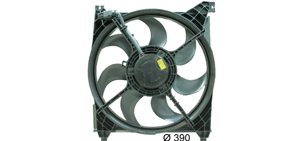 Mahle Original Ventilatorwiel-motorkoeling CFF 122 000P