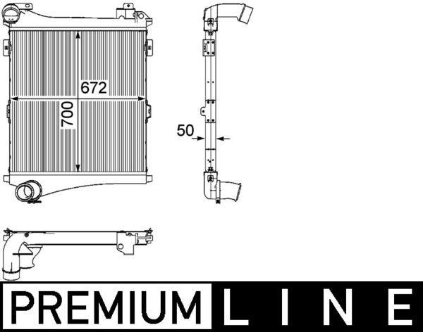 Mahle Original Interkoeler CI 179 000P