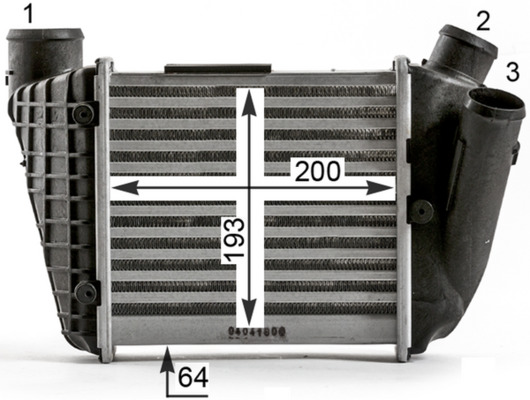 Mahle Original Interkoeler CI 429 000P