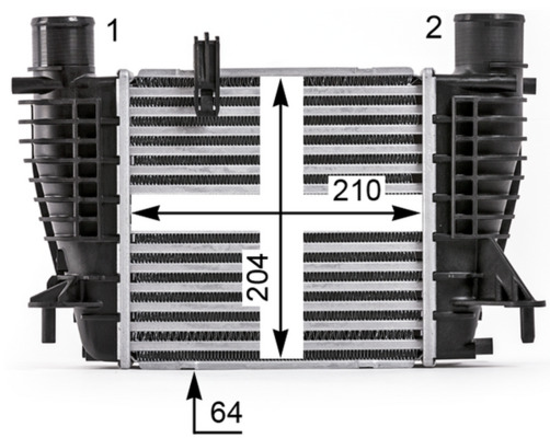 Mahle Original Interkoeler CI 533 000P