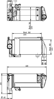Mahle Original Oliekoeler retarder CLC 146 000P