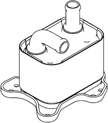 Mahle Original Oliekoeler motorolie CLC 183 000P