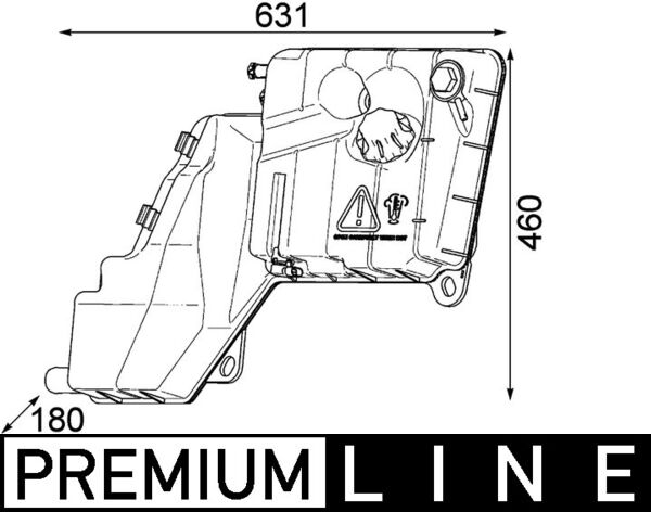 Expansievat Mahle Original CRT 103 000P