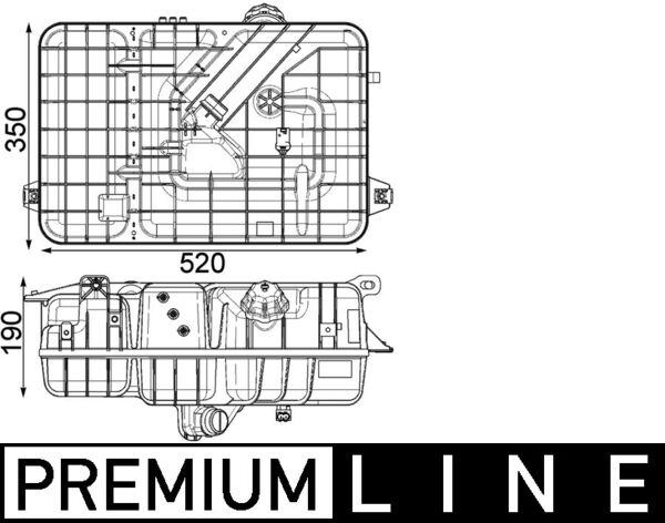 Expansievat Mahle Original CRT 234 000P