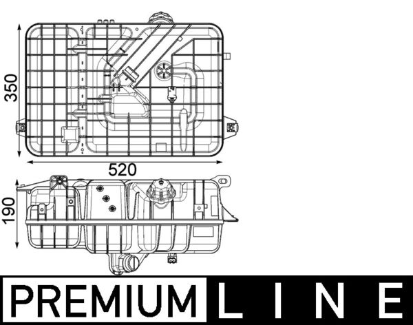 Expansievat Mahle Original CRT 235 000P